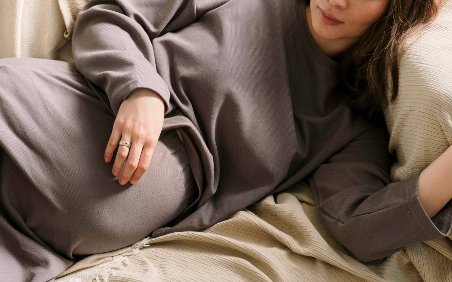 Can you sleep on your back while pregnant?